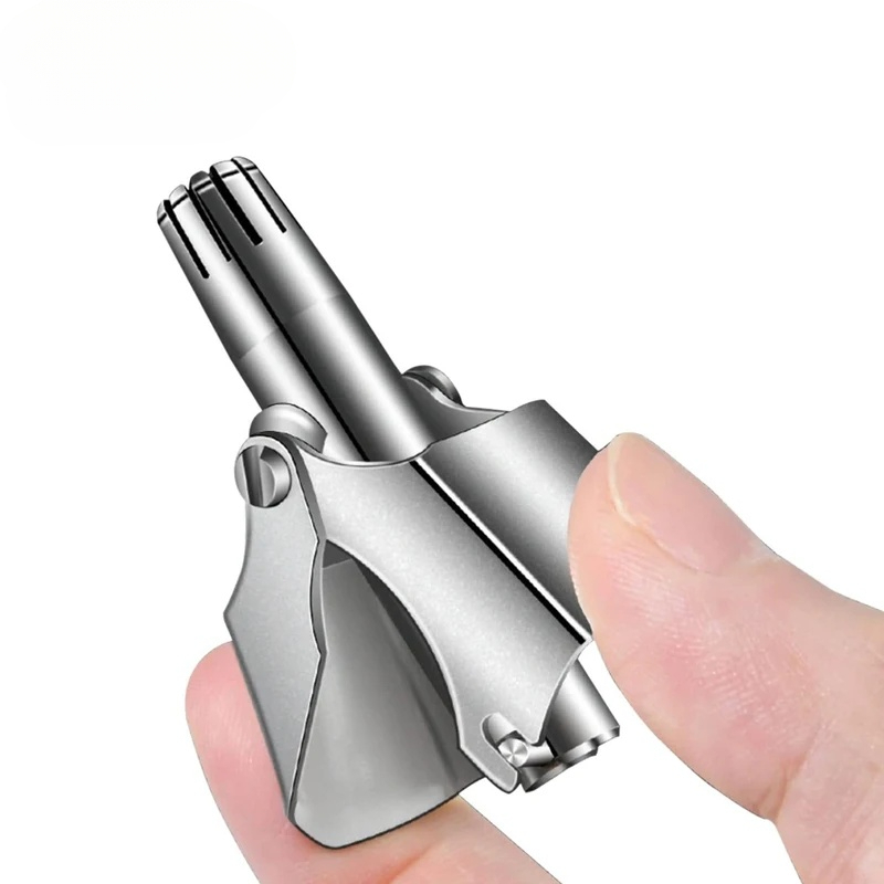 Men'S Grooming Razor - Nasenhaartrimmer für Männer aus Edelstahl, Manueller