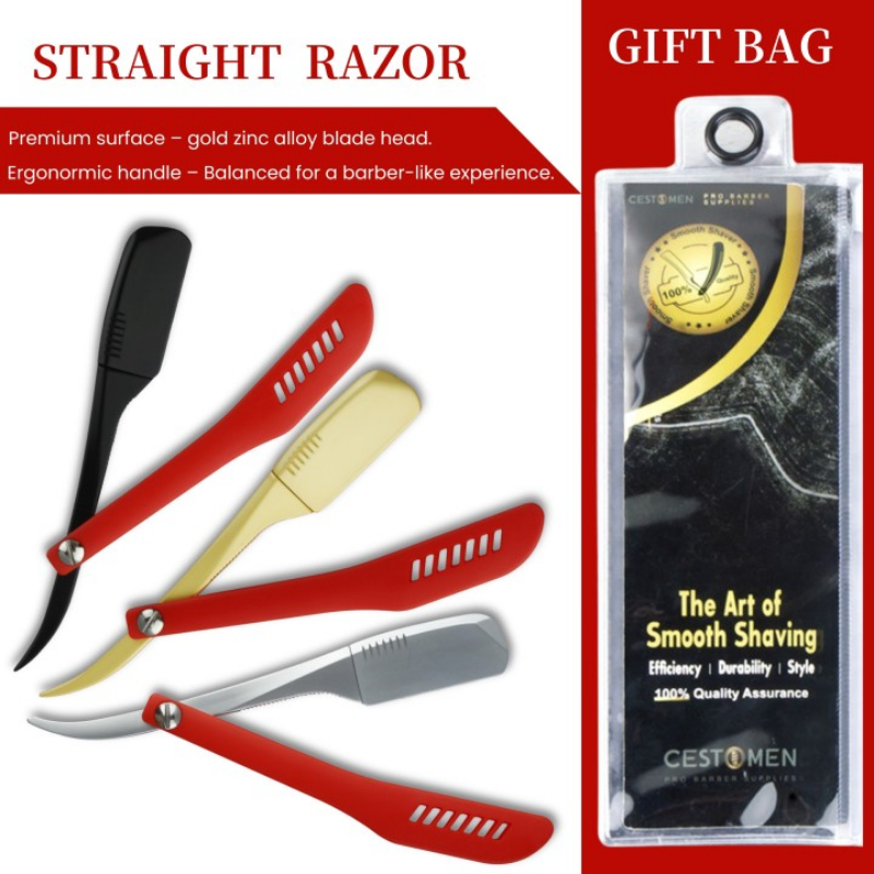 Men'S Grooming Razor - Neue Art Zink-legierung Barber Manuelle Falten
