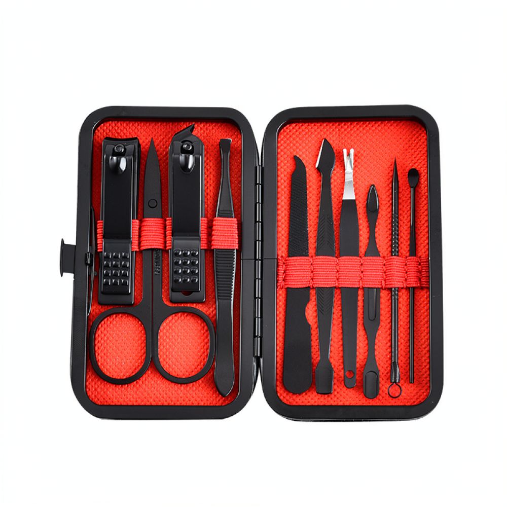 Men'S Grooming Eyebrow Trimming - Professionelles Pflegewerkzeug-Set, Nagelknipser aus Edelstahl, Pediküre-
