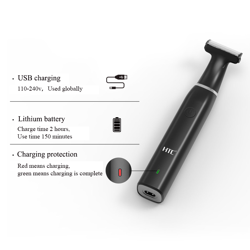 HTC Elektrischer Leistenhaarsc – Men'S Grooming Razor Bewertung und Preis
