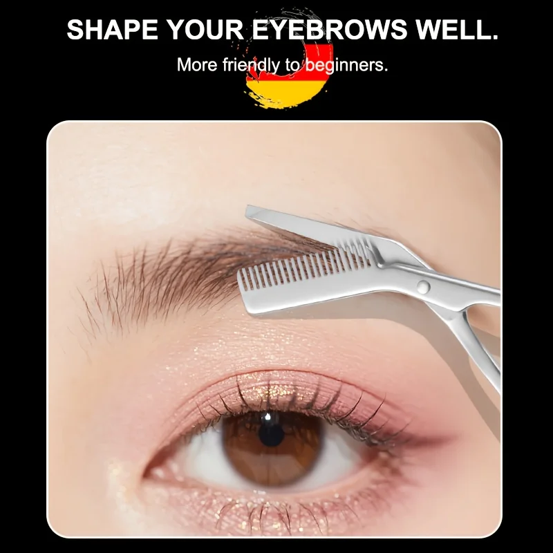 Augenbrauenschere aus Edelstah – Men'S Grooming Eyebrow Trimming Bewertung und Preis